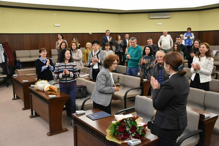 Отличиха Маргарита Делчева с новучредената награда на Гражданския съвет към ВСС