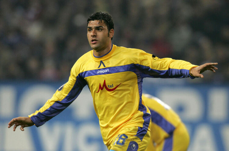 Емил Ангелов от годините си с екипа на „Левски“