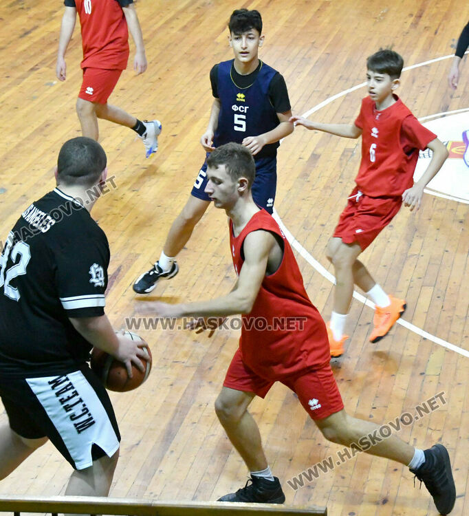 Започнаха мачовете от ученическите игри по баскетбол в Хасково