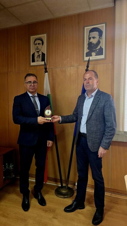 Почетен плакет за окръжния прокурор на Смолян по повод празника на полицията