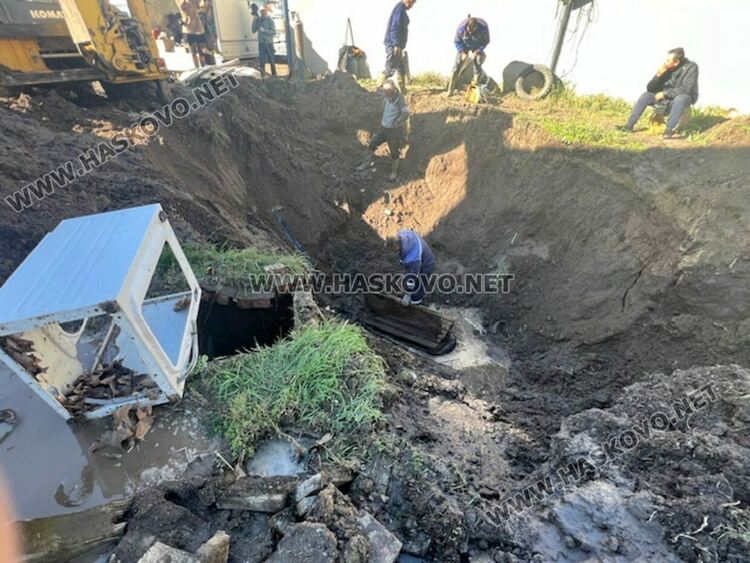 Авария до помпената станция в Ябълково оставя голяма част от Хасково без вода