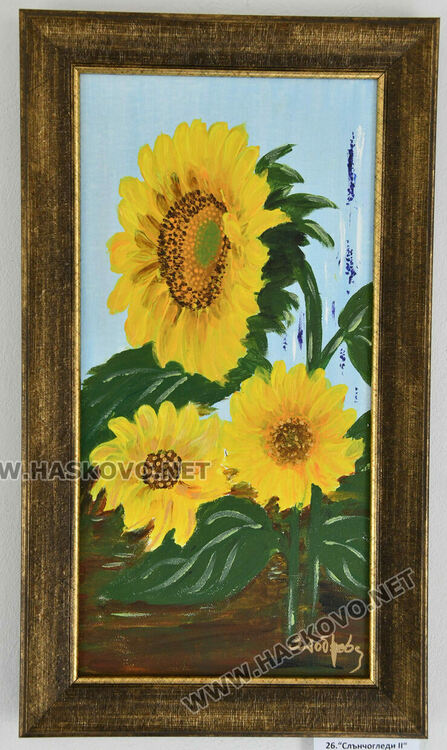 32 платна включва първата самостоятелна изложба на Златка Добрева 