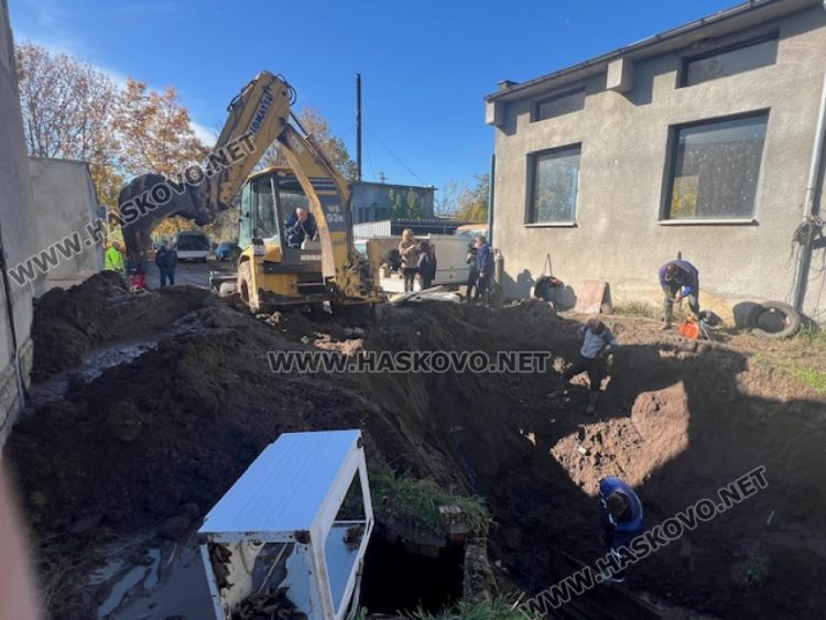 Авария до помпената станция в Ябълково оставя голяма част от Хасково без вода