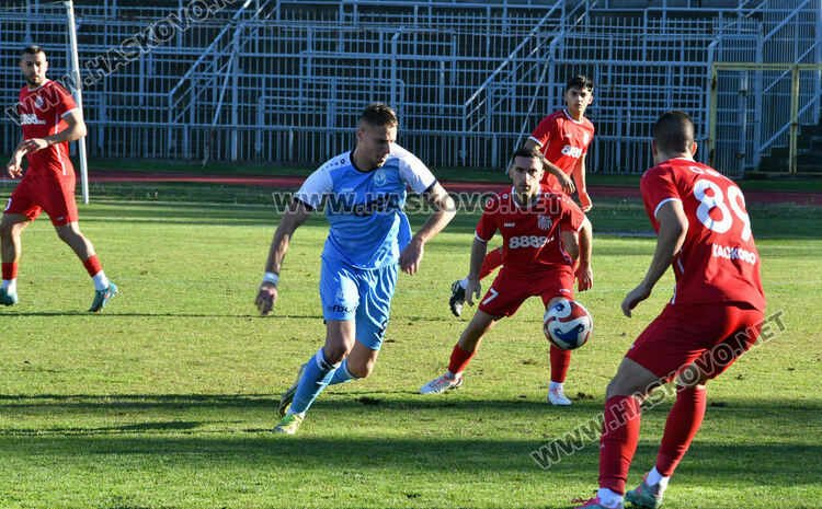 Два гола на Христо Бойков донесоха четвърти пореден успех на „Хасково“