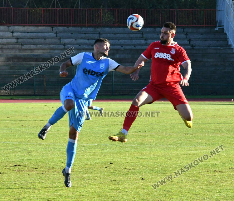 Два гола на Христо Бойков донесоха четвърти пореден успех на „Хасково“
