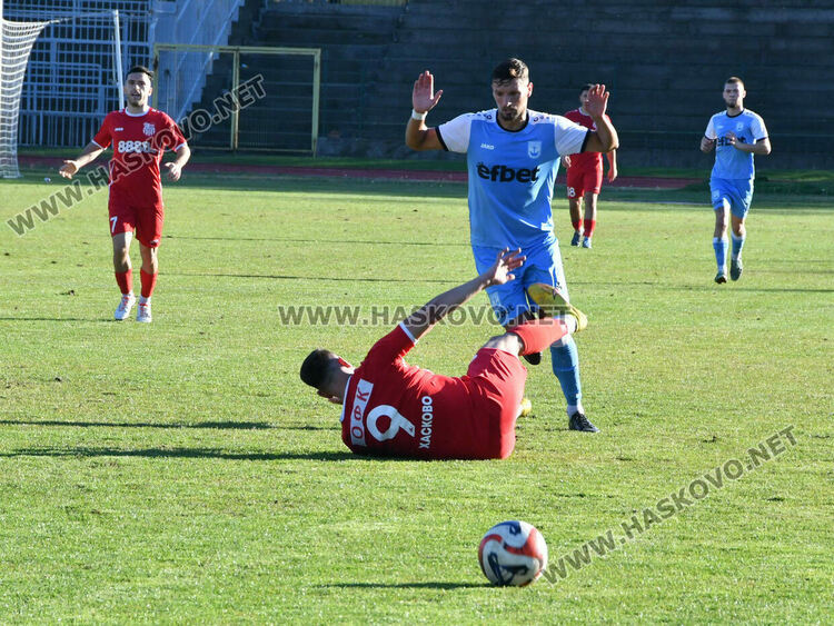 Два гола на Христо Бойков донесоха четвърти пореден успех на „Хасково“