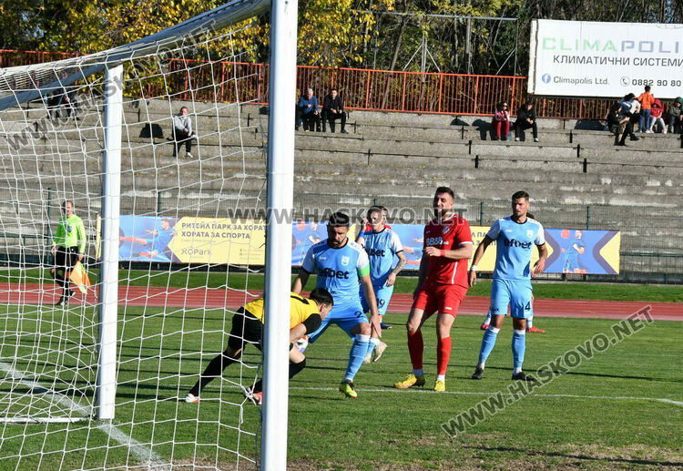 Два гола на Христо Бойков донесоха четвърти пореден успех на „Хасково“