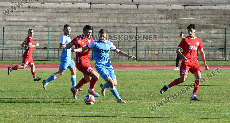 Два гола на Христо Бойков донесоха четвърти пореден успех на „Хасково“