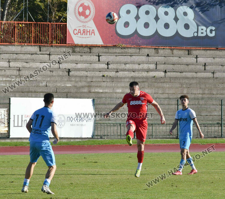 Два гола на Христо Бойков донесоха четвърти пореден успех на „Хасково“