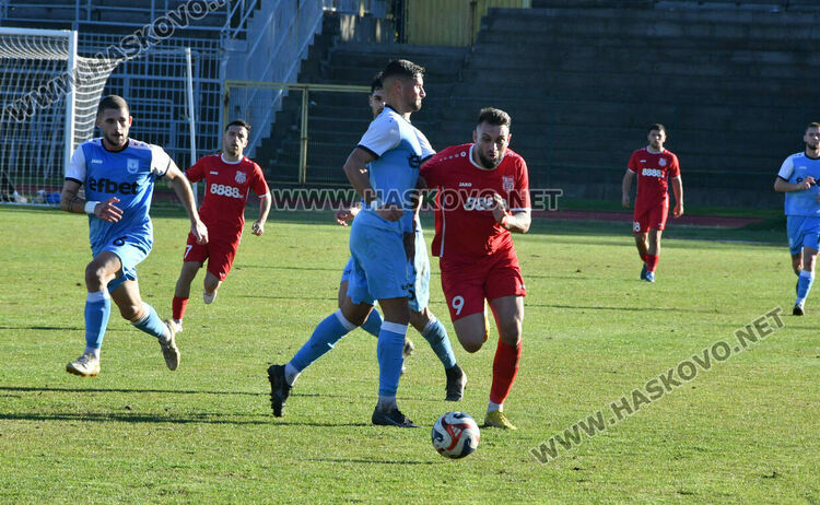 Два гола на Христо Бойков донесоха четвърти пореден успех на „Хасково“