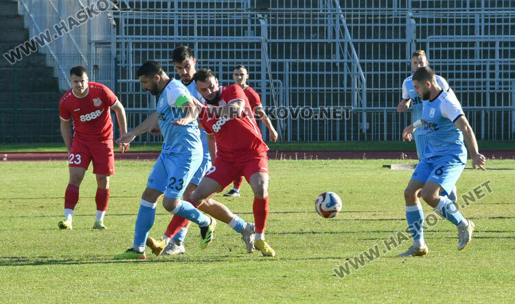 Два гола на Христо Бойков донесоха четвърти пореден успех на „Хасково“