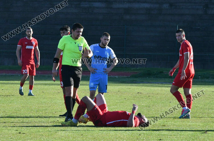 Два гола на Христо Бойков донесоха четвърти пореден успех на „Хасково“