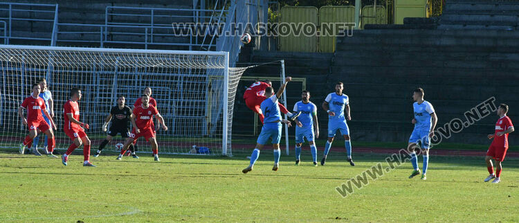 Два гола на Христо Бойков донесоха четвърти пореден успех на „Хасково“