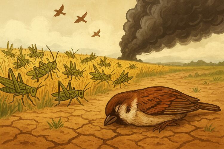 „Война на врабците“ води до над 30 милиона жертви в Китай - подобна трагедия ли чакаме в България, за да вземем мерки