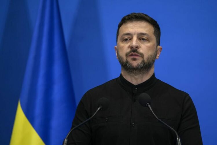 Володимир ЗеленскиСнимка Getty Images Украинският президент Володимир Зеленски