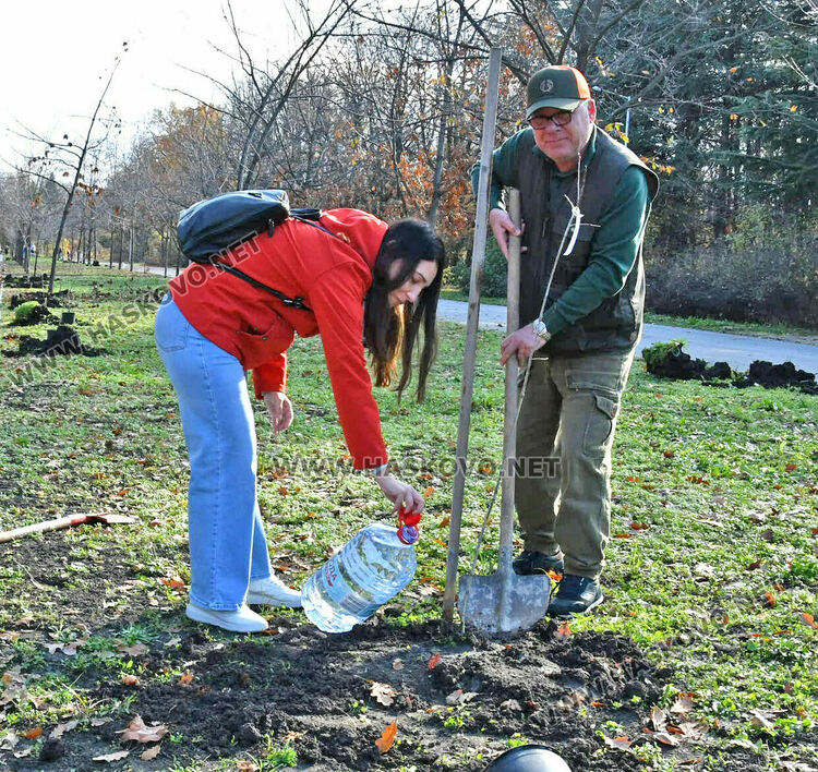Ротарианската гора на Кенана порасна с 47 дъба