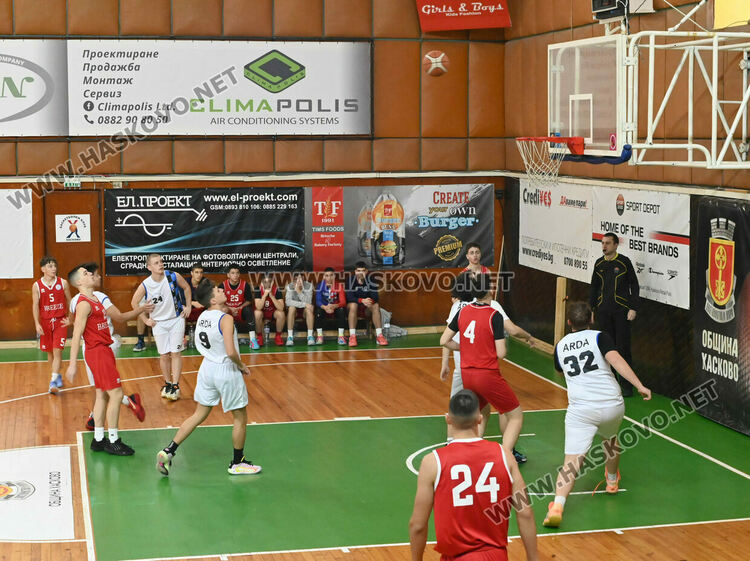 Хасковските баскетболисти спечелиха срещу „Арда”