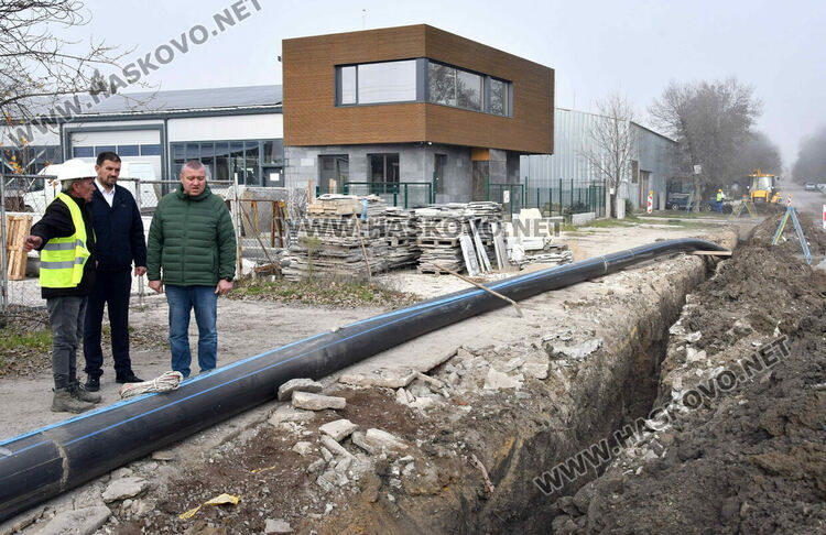 Започна изграждането на 14 нови водопровода с обща дължина около 15 км в Хасково