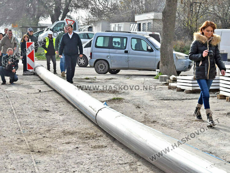 Започна изграждането на 14 нови водопровода с обща дължина около 15 км в Хасково
