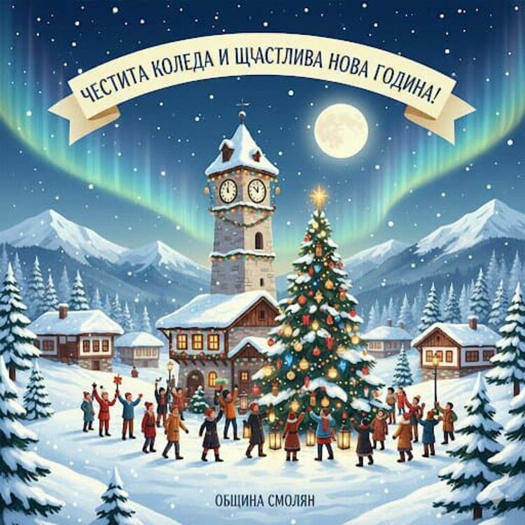 Смолян открива Коледно-новогодишните празници с бляскаво запалване на светлините на 5 декември
