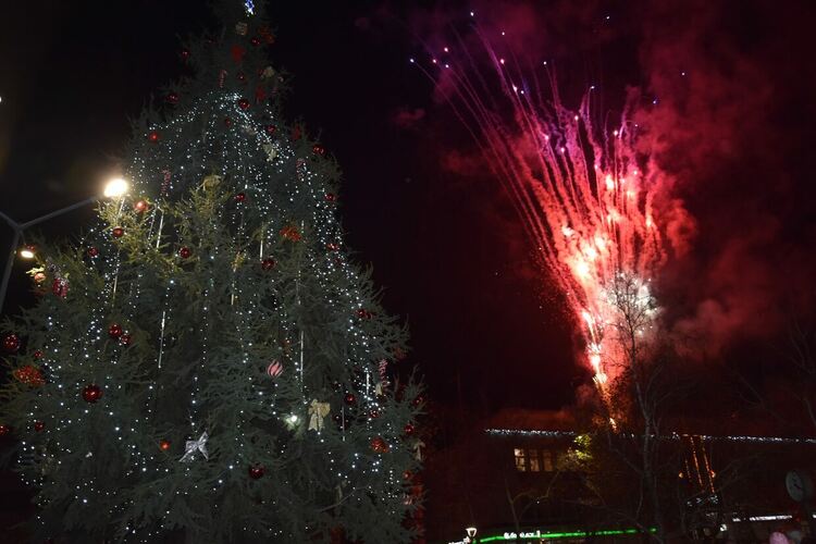 Дядо Коледа и Снежанка пристигнаха с мотори в Харманли