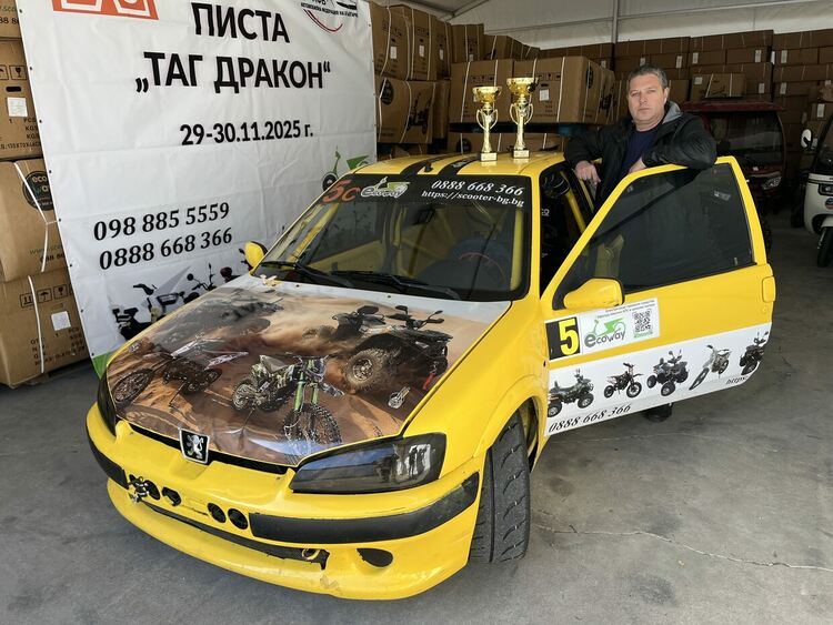 Иван Бакърджиев завърши автомобилния шампионат с победа