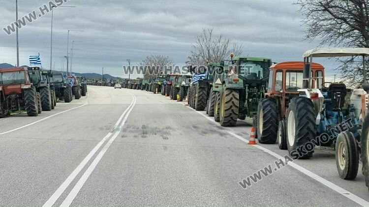Протестът на гръцките земеделци стигна до границата край Свиленград