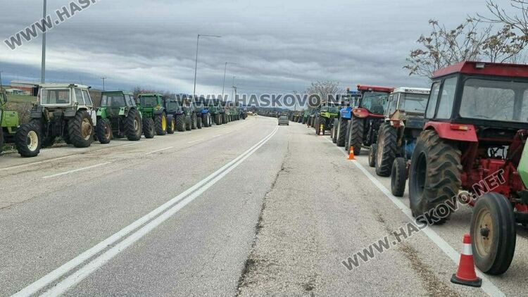 Протестът на гръцките земеделци стигна до границата край Свиленград