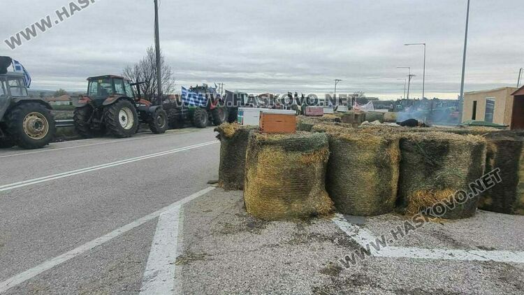 Протестът на гръцките земеделци стигна до границата край Свиленград