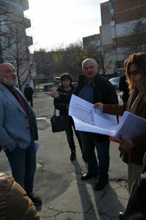 Започна санирането на седми блок в квартал "Изток"