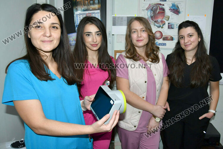 В МБАЛ Хасково получиха модерен апарат за откриване на нарушения в детското зрение 