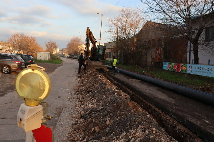 Пълното обновяване на бул. "Илинден" в Хасково започва с ремонт на ключов водопровод 
