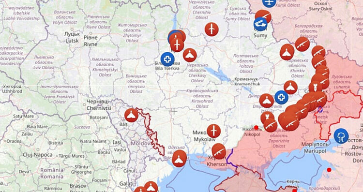 За 2025 г. Русия е превзела 0,77 % от територията на Украйна, дала е 391 хиляди убити е ранени