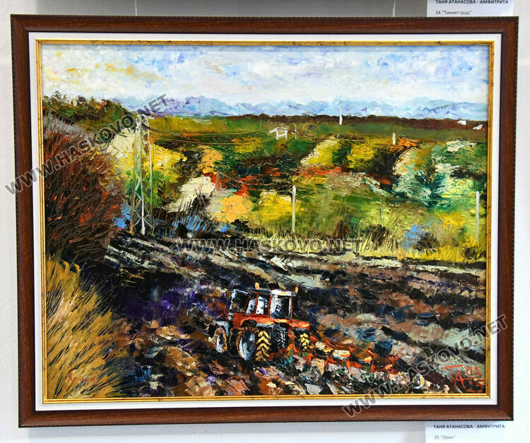 48 творби от 18 автори участват в Годишната изложба на хасковските художници