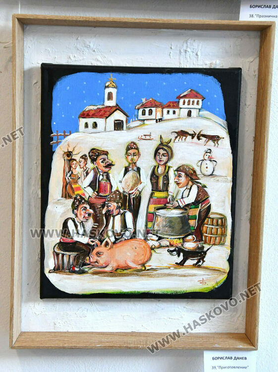 48 творби от 18 автори участват в Годишната изложба на хасковските художници