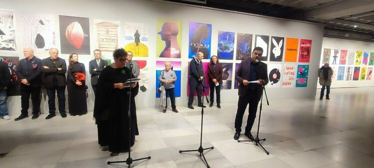 Кметът Иво Димов връчи наградата на община Димитровград на Международно триенале на сценичния плакат