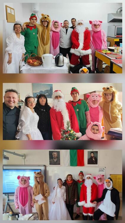 Коледен дух в гимназията &ndash; топлина и усмивки, съчетани с отбелязване на международния ден на чая