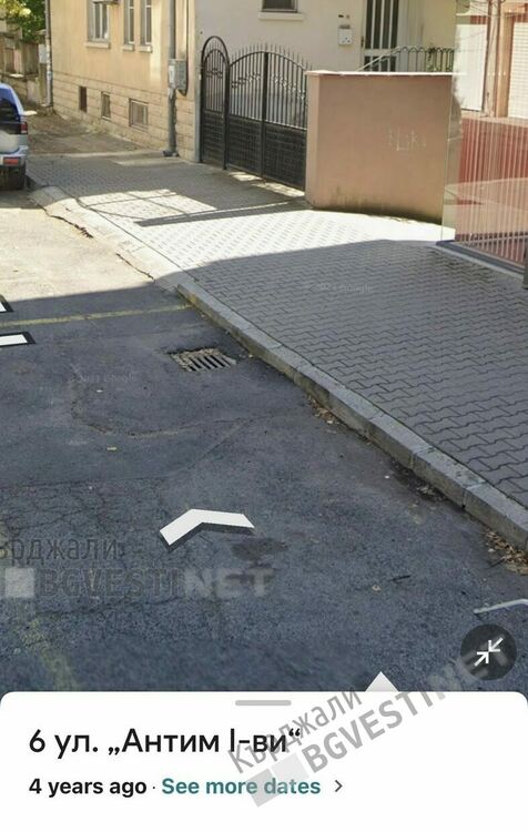 Дъждоприемна шахта изчезна след ремонта на улица "Антим I",очакват се наводнения