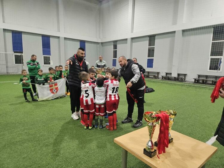 Младите надежди на ФК &bdquo;Хасково&ldquo; с едно първо и две три места на турнир в Пловдив