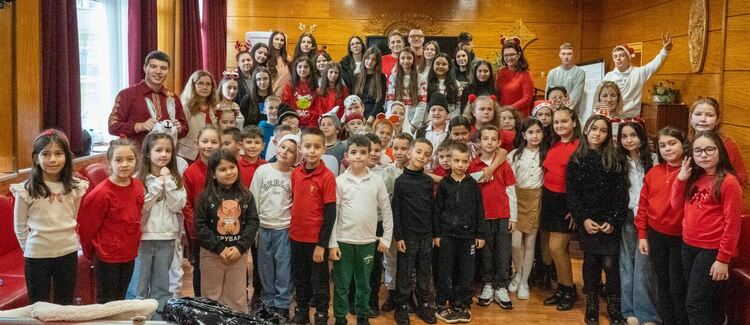 Коледен концерт в "Славейков"