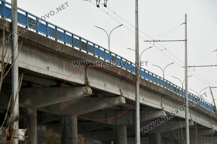 Община Хасково чака държавно финансиране за ремонт на надлеза до жп гарата