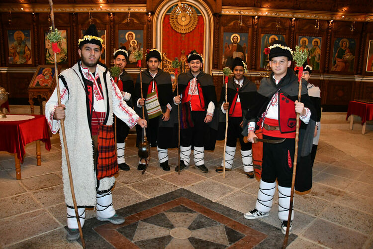 Възстановка на обичая Коледуване в село Узунджово