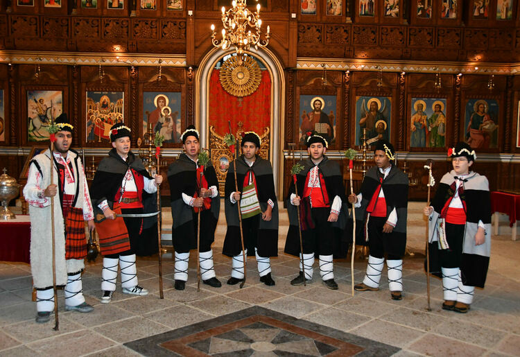 Възстановка на обичая Коледуване в село Узунджово