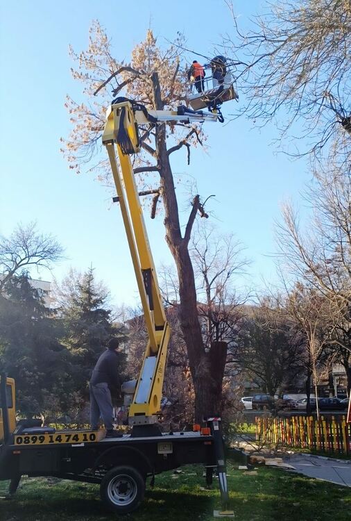 Силният вятър бутна изолация на жилищен блок на ул."Цар Иван Асен II"