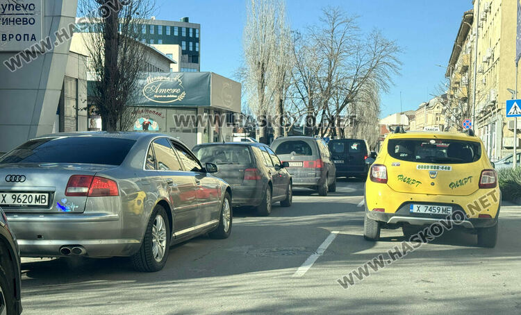 Огромен трафик скова Хасково