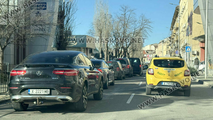 Огромен трафик скова Хасково