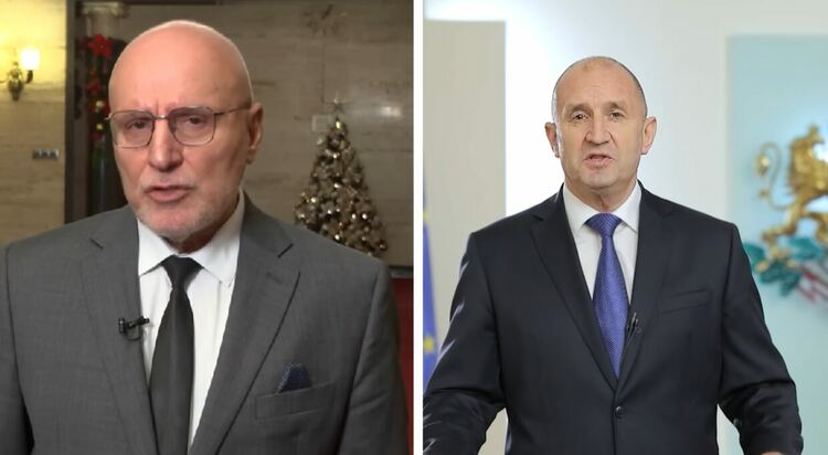 Две речи за еврото, две Българии: Aплодисменти за Радев от БНБ, освирквания за президента