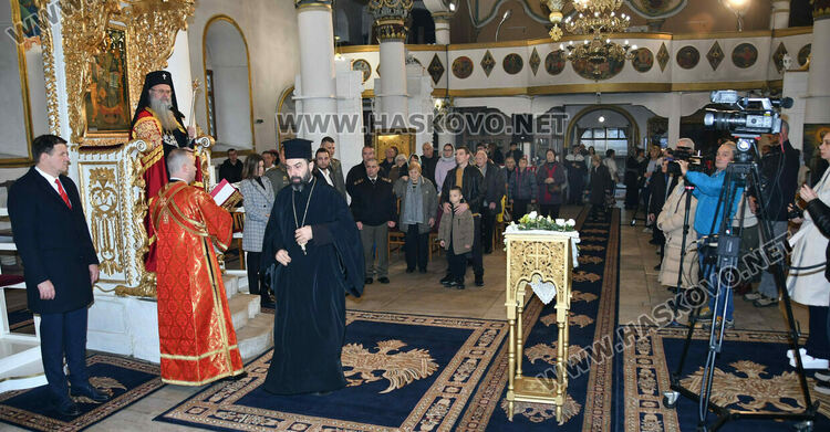 Пловдивският митрополит Николай благослови Хасково за Ивановден