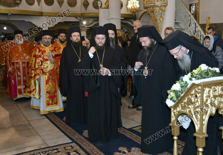 Пловдивският митрополит Николай благослови Хасково за Ивановден