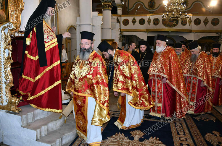 Пловдивският митрополит Николай благослови Хасково за Ивановден